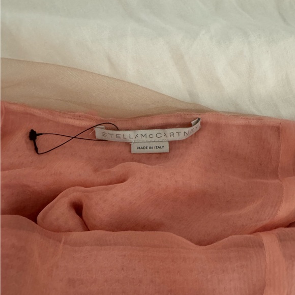 Stella McCartney Sequin Silk Crew Neck Evening Gown in color Pink Hydrangea - Picture 9 of 10